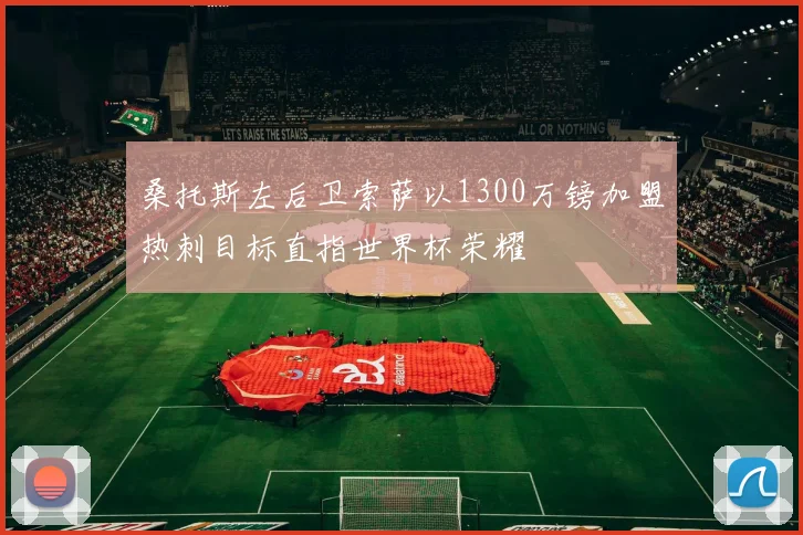 桑托斯左后卫索萨以1300万镑加盟热刺目标直指世界杯荣耀