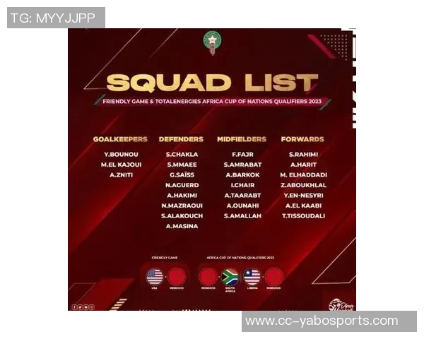 摩洛哥对阵赞比亚首发阵容揭晓迪亚斯和马兹拉维领衔阿什拉夫坐替补席